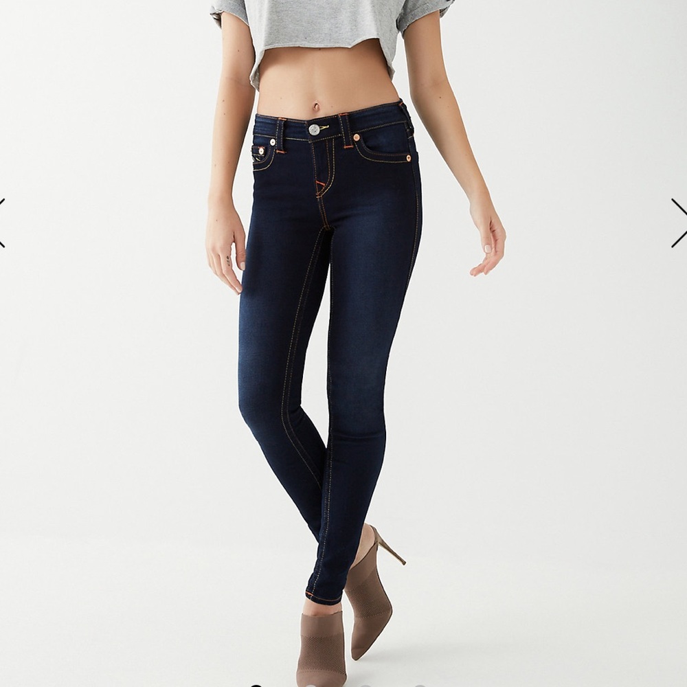 TRUE RELIGION HALLE SUPER SKINNY JEAN